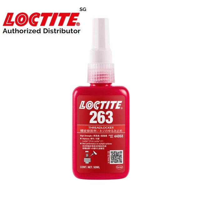 Loctite 263 Anaerobic Adhesive Threadlocker Red 50ml