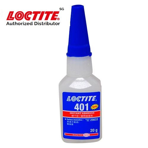 Henkel Loctite 401 Surface Insensitive Instant Adhesive Clear 20 g Bottle