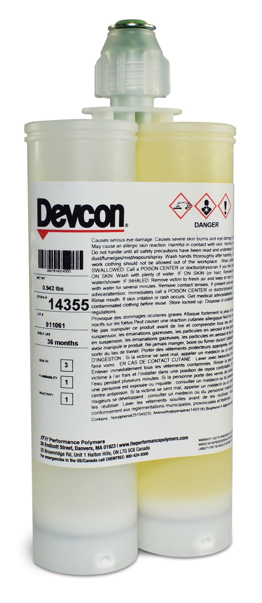 Devcon® 2 Ton® Epoxy