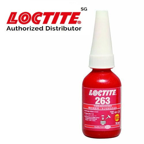 Loctite 263 Anaerobic Adhesive Threadlocker Red 10ml